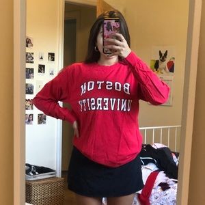 Boston University Champion Long Sleeve Top